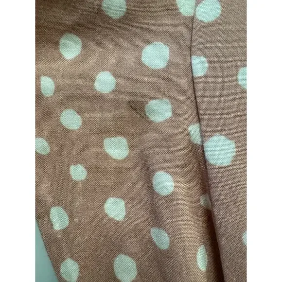 majorelle brown polka dot dress Rihoas Checkered Square Neck Midi Dress main image 0